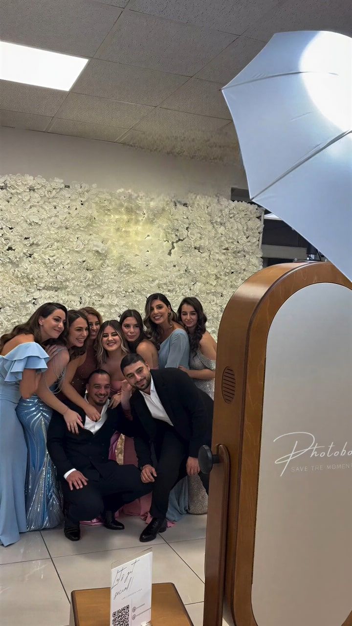 Photobot bei einem Firmenevent